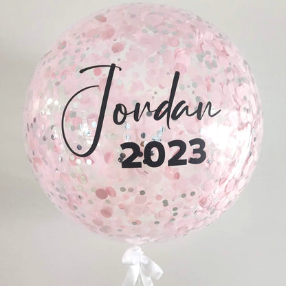 Giant confetti balloon