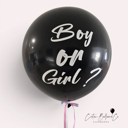 Custom Gender Reveal Maxi Balloon